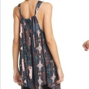 NWT Free People Boho Trapeze Tunic Sexy Top Mini dress lacy lace XS,S,M